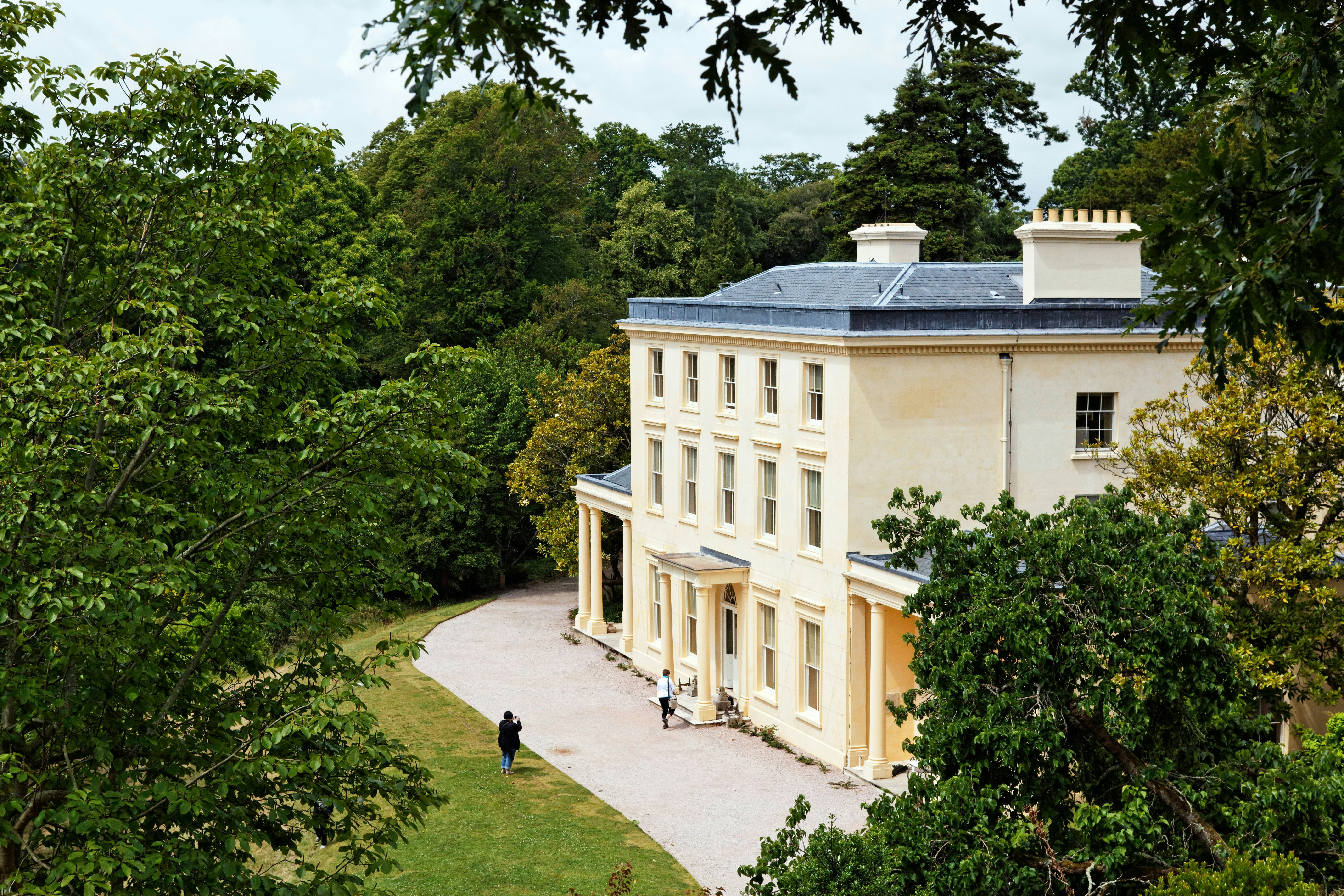 Greenway, House of Agatha Christie, Galmpton, Devon - stock photo

South-West England, Great Britain 
