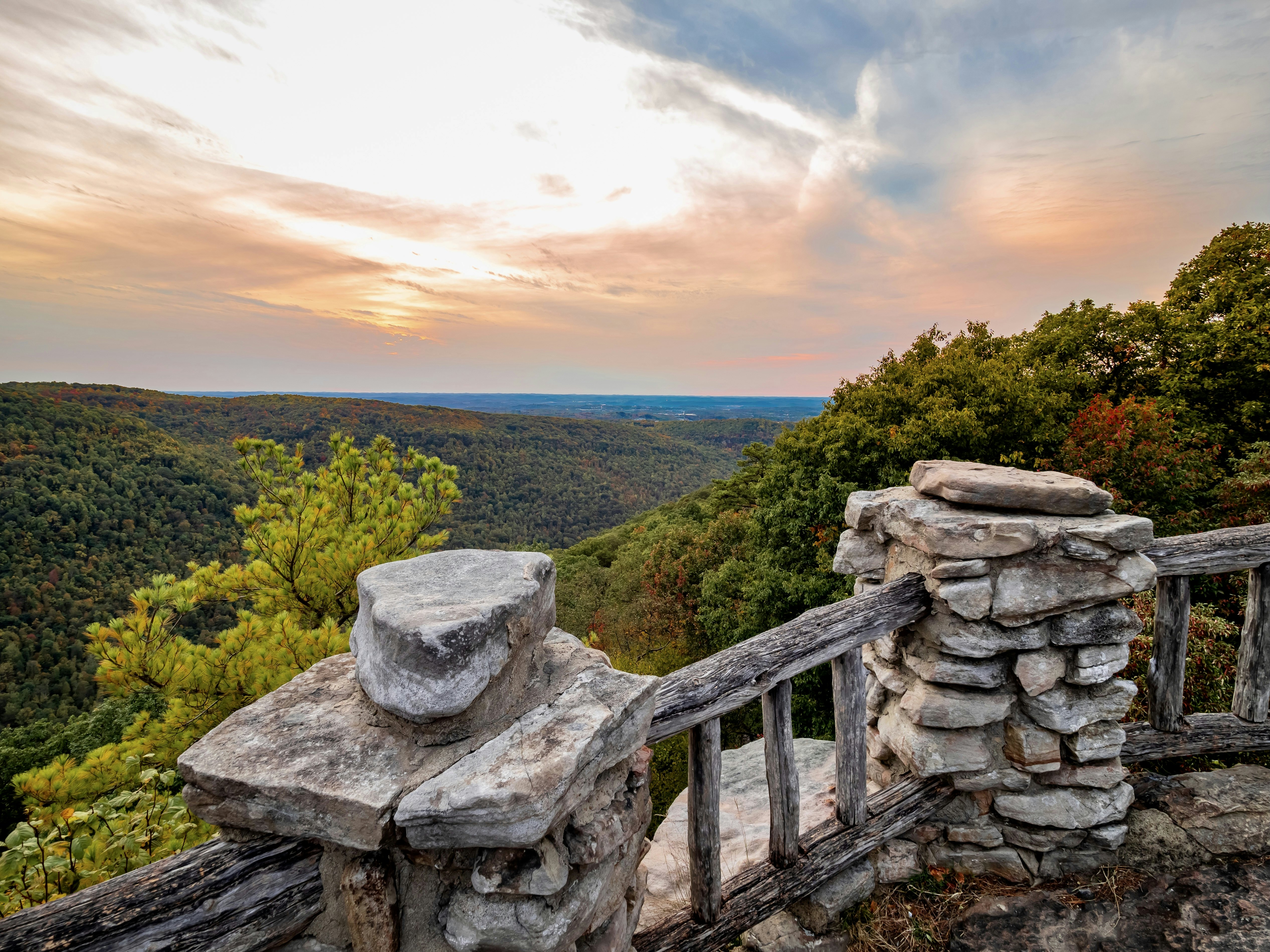 Coopers Rock State Forest in West Virginia.