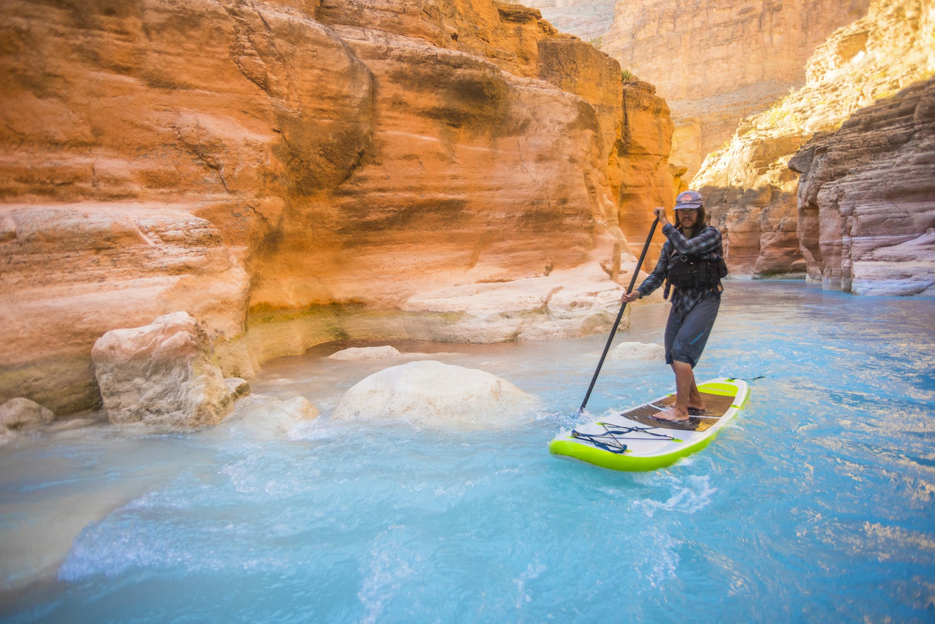 Stand up paddle boarding in Utah