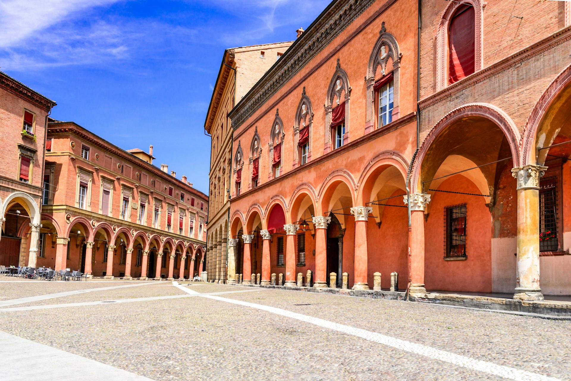 Bologna's San Stefano piazza with its picture-perfect porticoes 
