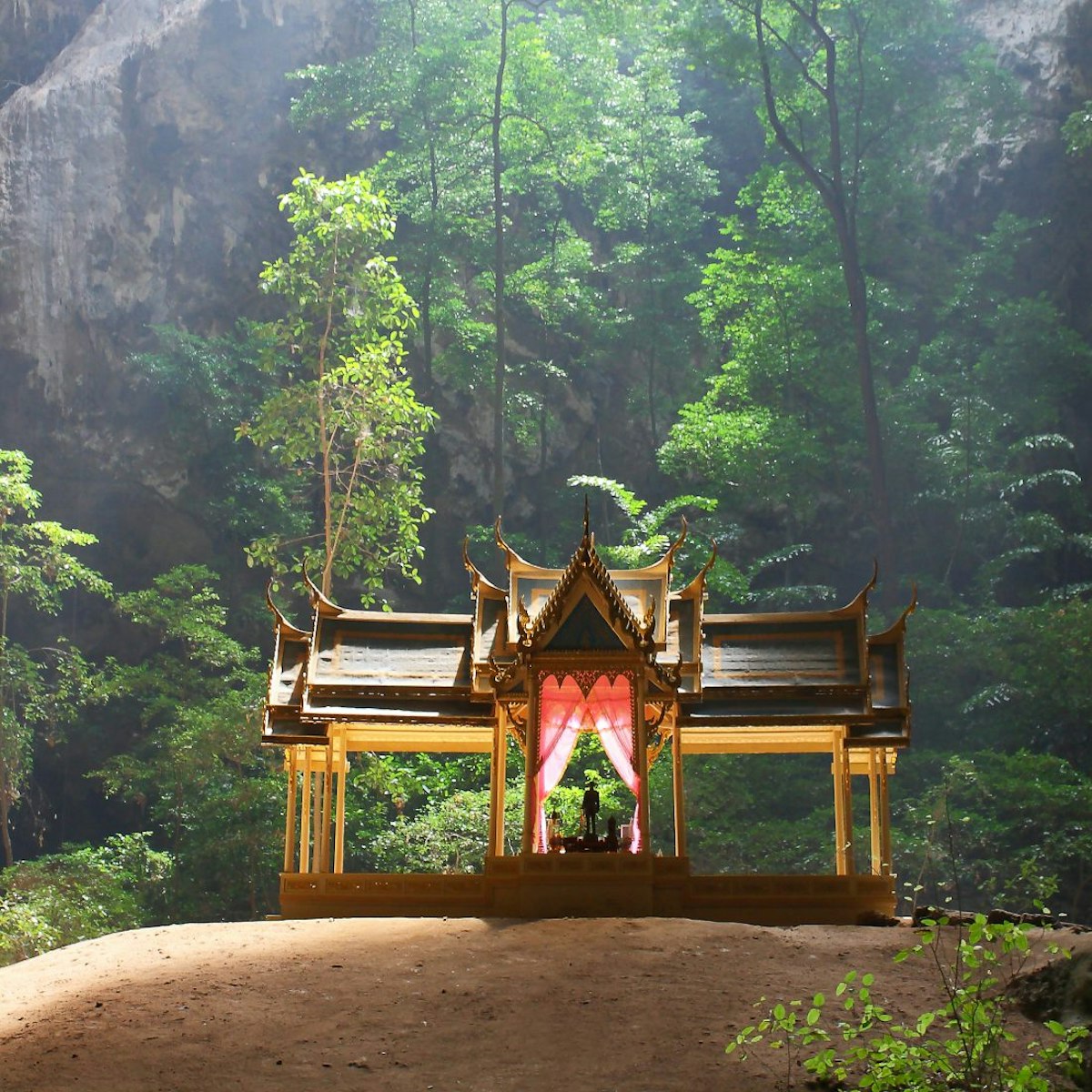 Phraya Nakhon Cave in Sam Roi Yot National Park at Prachuap Khiri Khan province in Thailand.