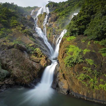 Dudhsagar Waterfall, Goa, INDIA, Circa September 2017; Dudhsagar Falls
Shutterstock ID 717821329; your: Bridget Brown; gl: 65050; netsuite: Online Editorial; full: POI Image Update