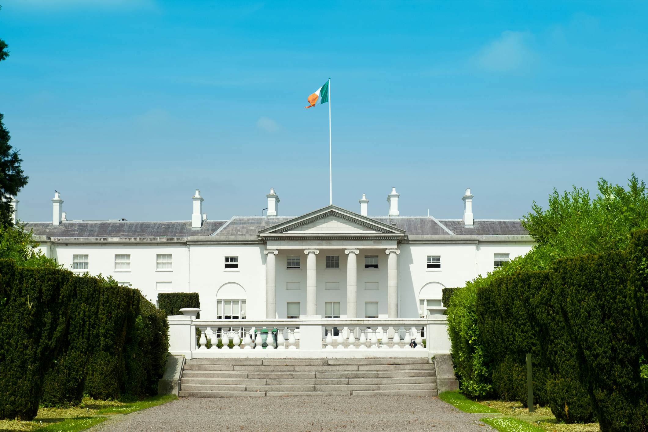 President's residence in Dublin.