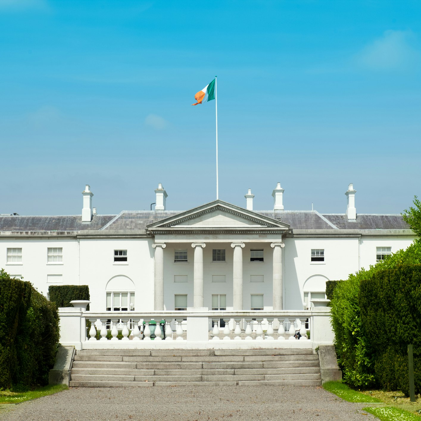 President's residence in Dublin.