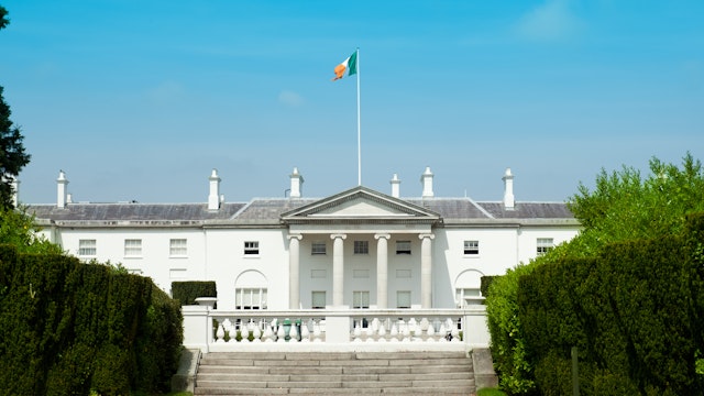 President's residence in Dublin.