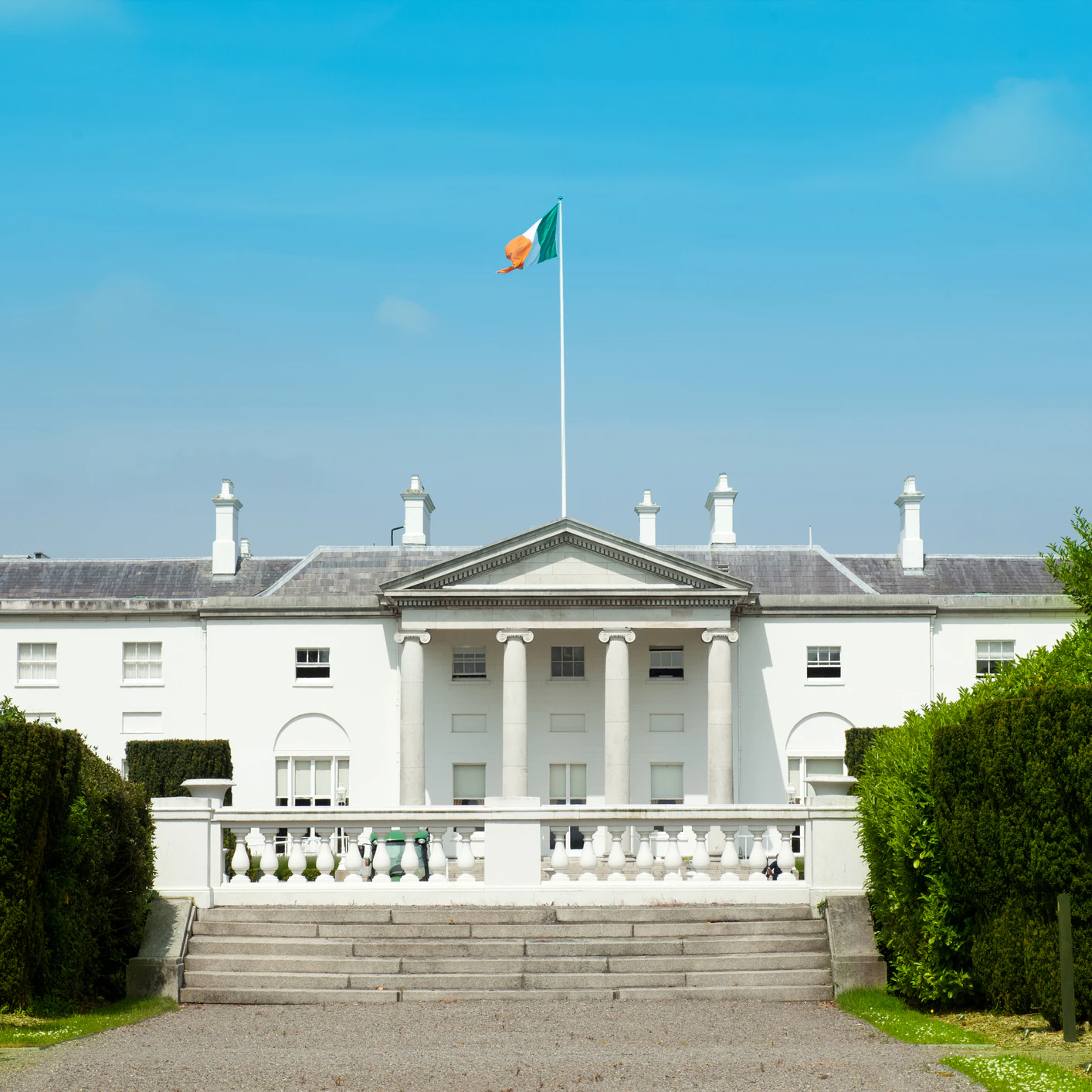 President's residence in Dublin.