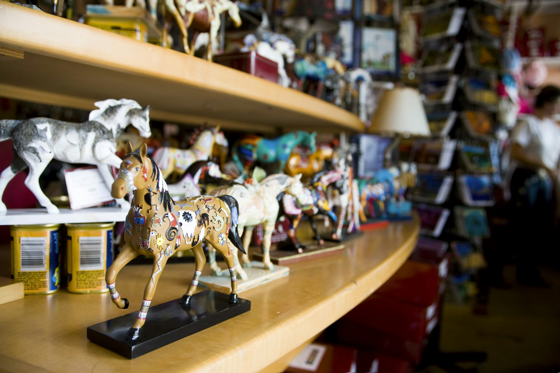 Horse figurines for sale at Aloha Cowboy, Makawao, Upcountry Maui