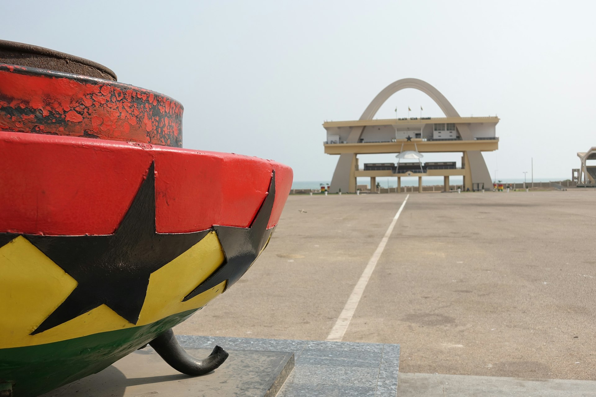 Independence Square in Ghana is one of many places full of history