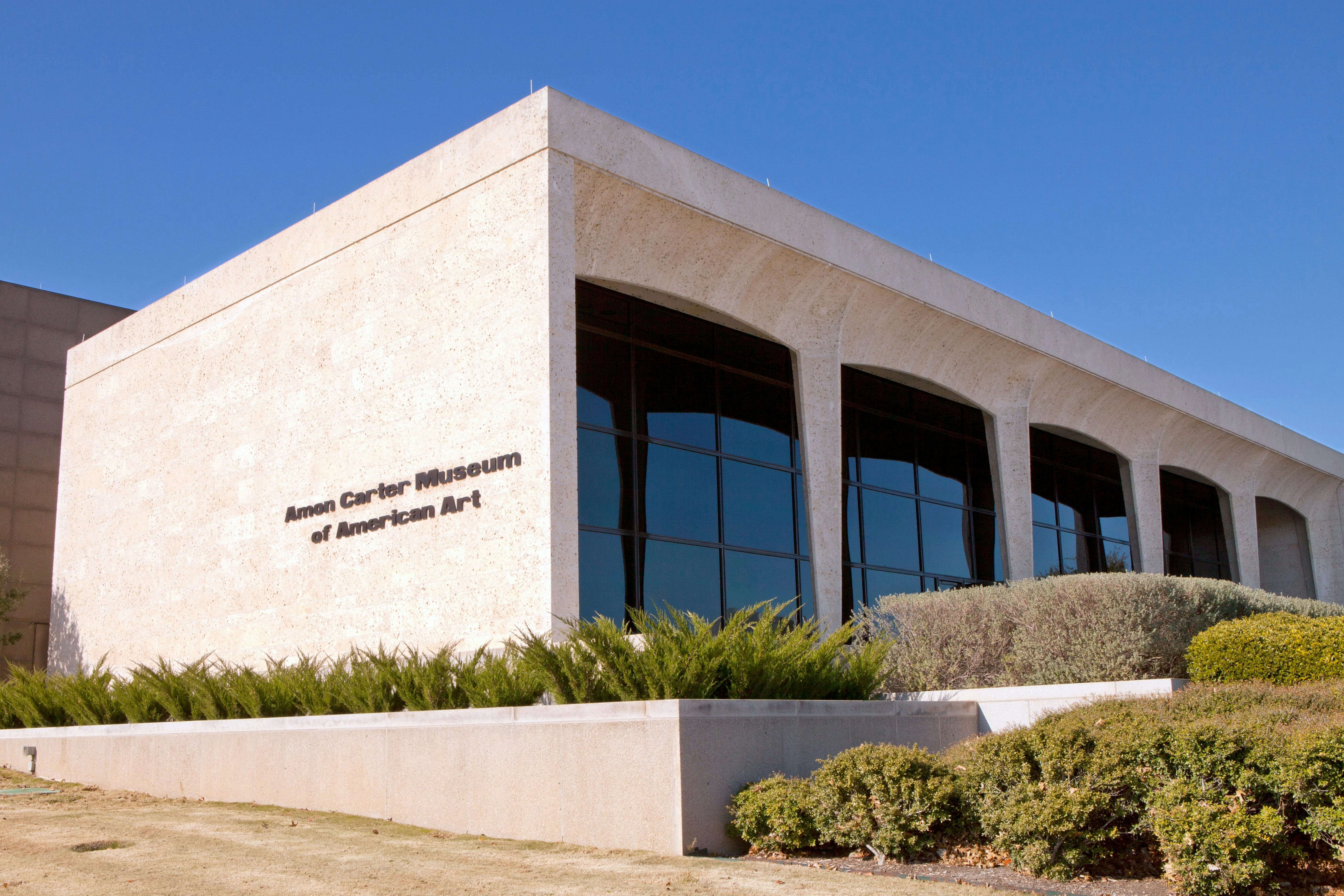 Ft Worth, Texas, USA - January 6, 2015: The Amon Carter Museum of American Art is located in the cultural district of Fort Worth, Texas. The museum devoted to American art and possesses one of the premier collections of American photography in the nation.
Amon Carter Museum - Ft Worth, Texas Landmark - stock photo