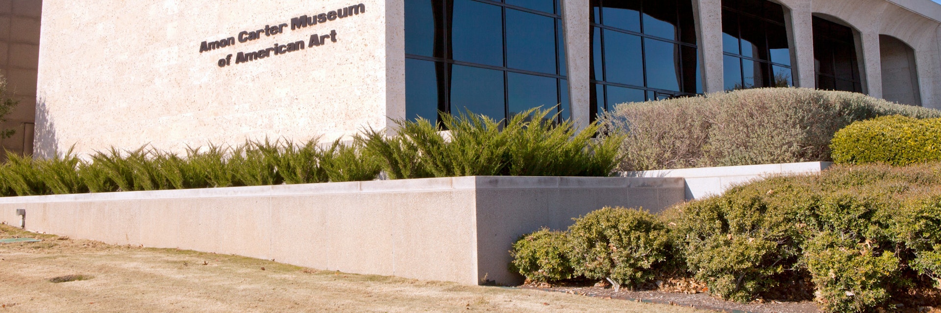 Ft Worth, Texas, USA - January 6, 2015: The Amon Carter Museum of American Art is located in the cultural district of Fort Worth, Texas. The museum devoted to American art and possesses one of the premier collections of American photography in the nation.
Amon Carter Museum - Ft Worth, Texas Landmark - stock photo
