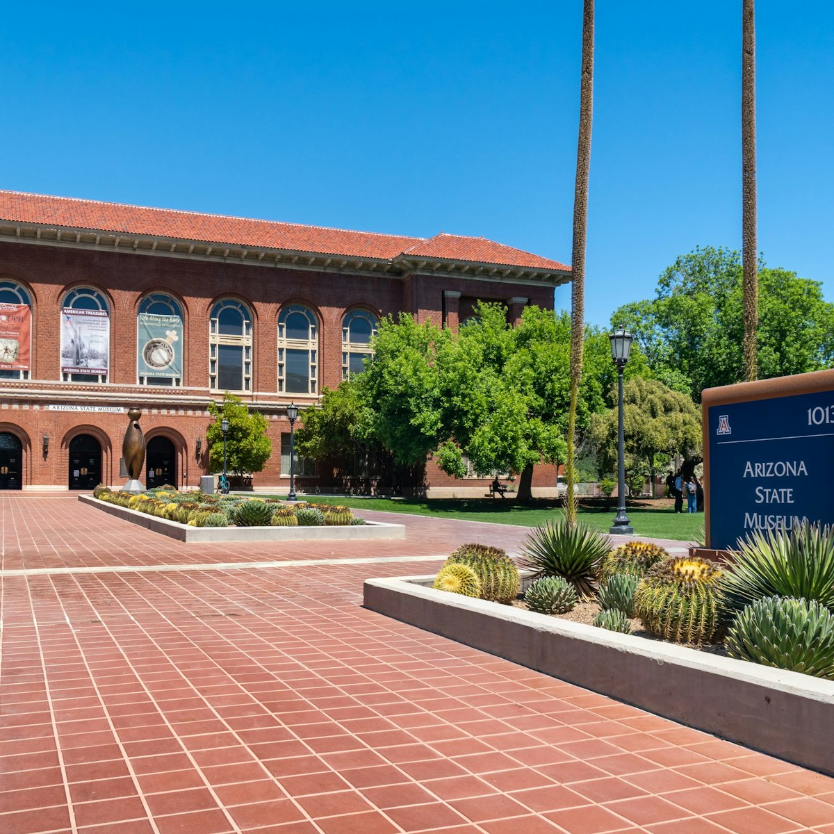 TUCSON, AZ/USA - APRIL 11, 2019: Arizona State Museum on the campus of the University of Arizona.; Shutterstock ID 1433095772; your: Bridget Brown; gl: 65050; netsuite: Online Editorial; full: POI Image Update