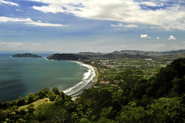 Aerial of Jaco Costa Rica