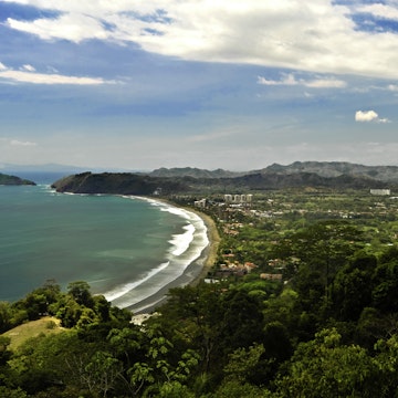 Aerial of Jaco Costa Rica