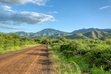 panorama view of Omo Valley, Omorati Etiopia, Africa nature and wilderness