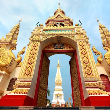 Wat Phra That Phanom at Nakorn-pranom provience, Thailand