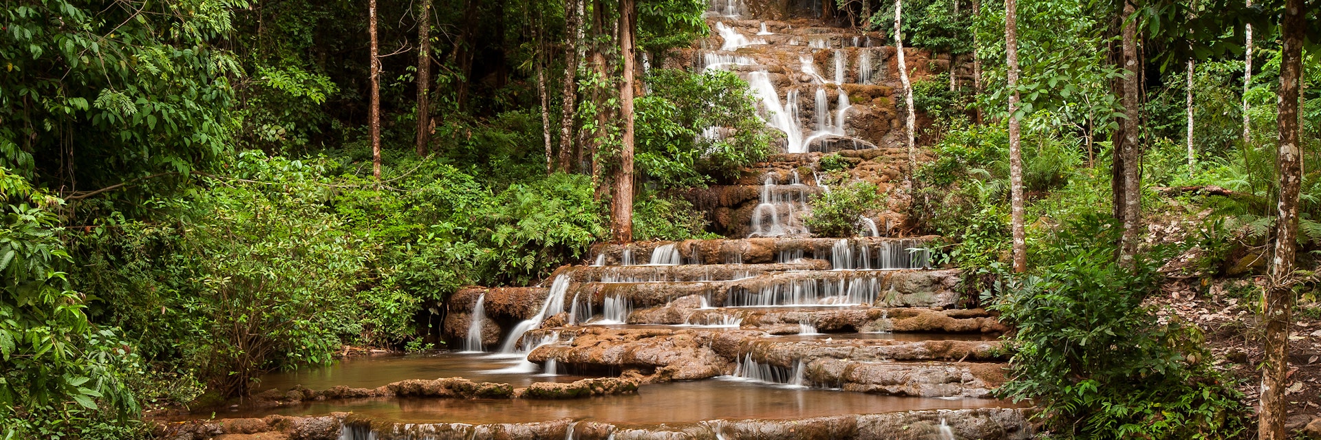 Waterfall at Pha Charoen National Park, Mae Sot, Tak, Thailand