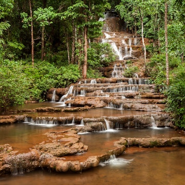Waterfall at Pha Charoen National Park, Mae Sot, Tak, Thailand