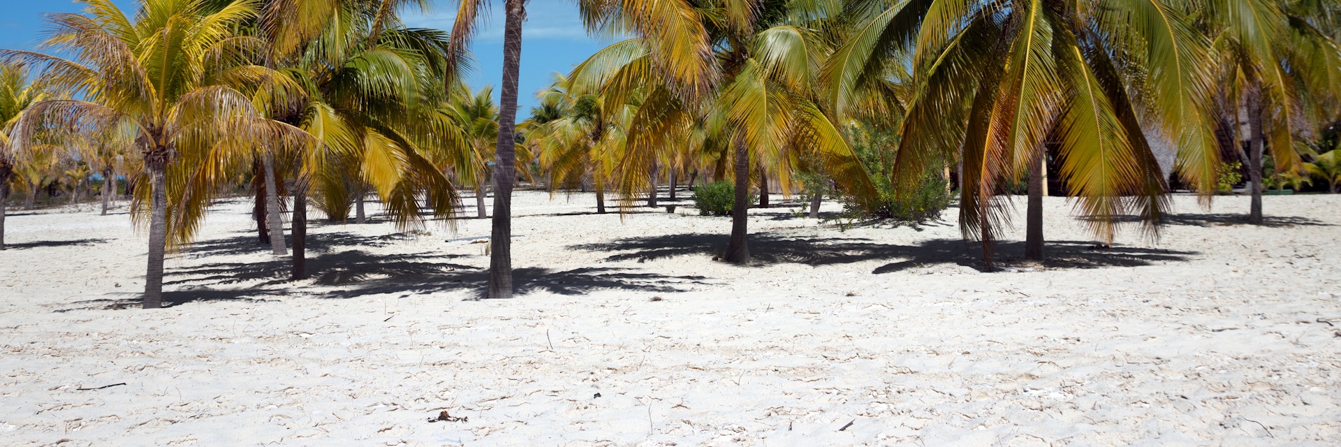 Playa Sirena - Cuban small island of Caribbean Sea