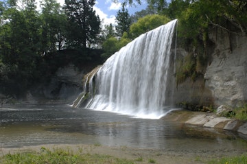 Waterfall, River Rere, New Zealand. Gisborne