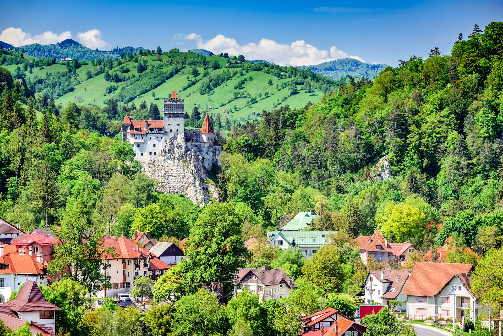 Medieval fortress at the border between Wallachia and Transylvania.