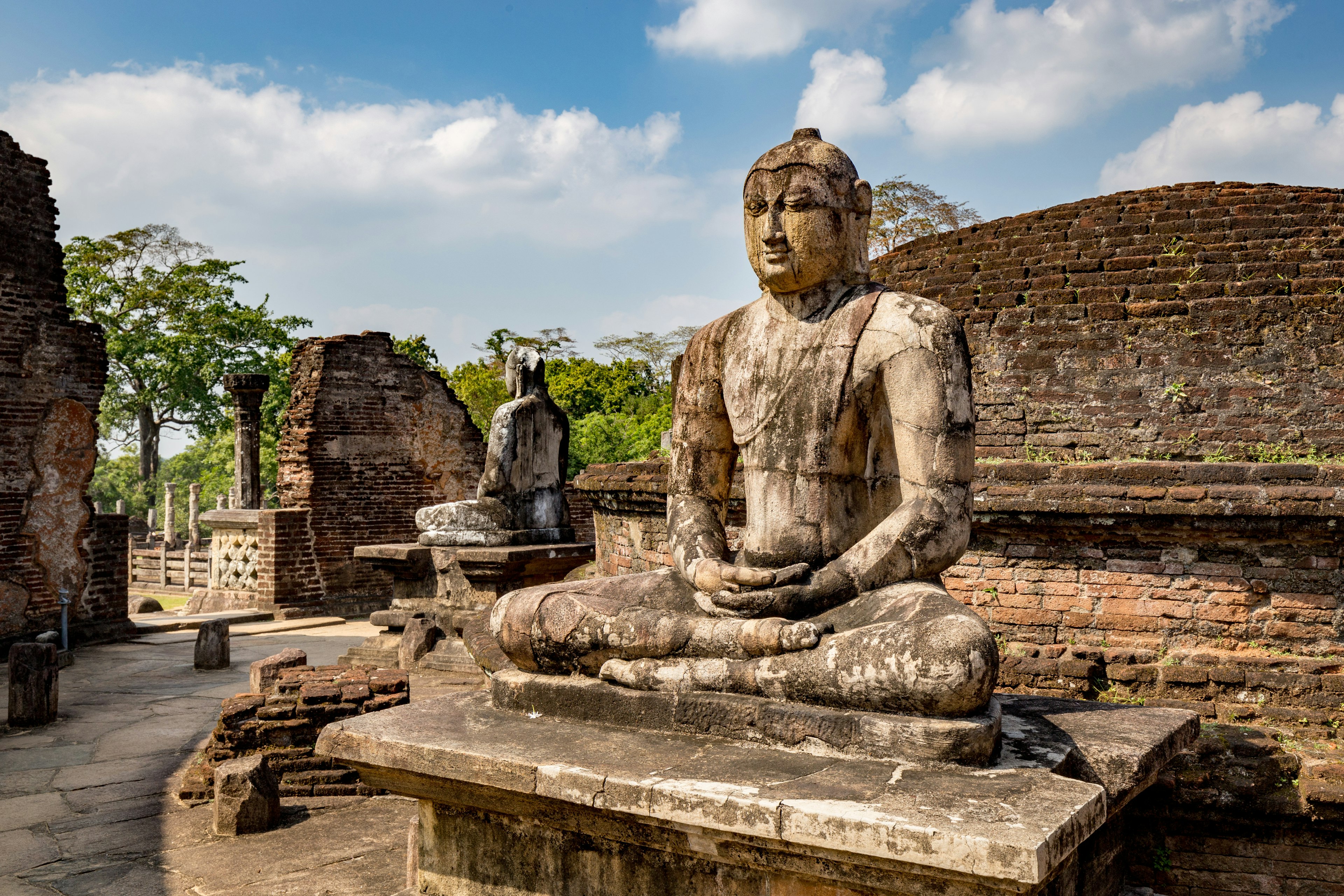 Buddha statue at Polonnaruwa, Sri Lanka