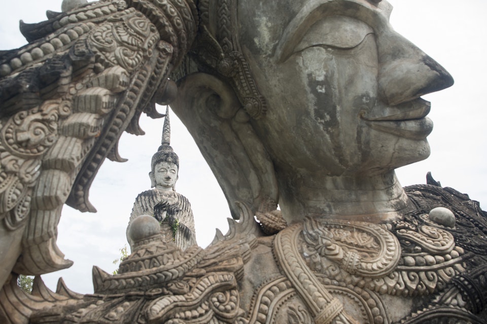 the Sala Kaew Ku Sculpture Park near the town of Nong Khai in Isan in north east Thailand on the Border to Laos, thailand, nong khai, november, 2016