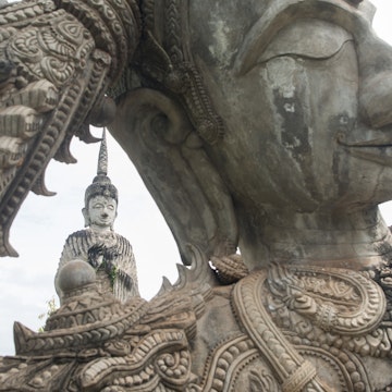 the Sala Kaew Ku Sculpture Park near the town of Nong Khai in Isan in north east Thailand on the Border to Laos, thailand, nong khai, november, 2016