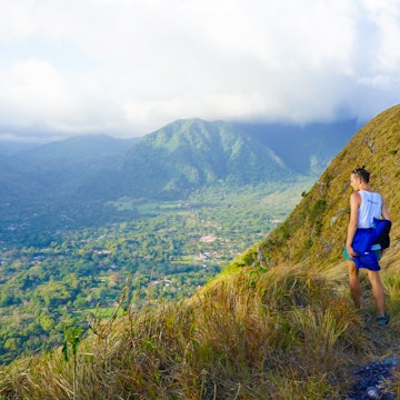 EL Valle, PANAMA - 18 FEB 2017. El Valle de Anton Crater Walk
