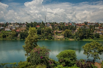 Bukavu city and lake Kivu in South-Kivu DRC; Shutterstock ID 1705603261; your: Erin Lenczycki; gl: 65060; netsuite: Online Editorial; full: Destination Page