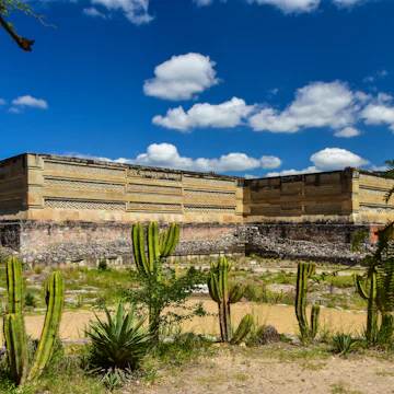 Archaeological site at Mitla.