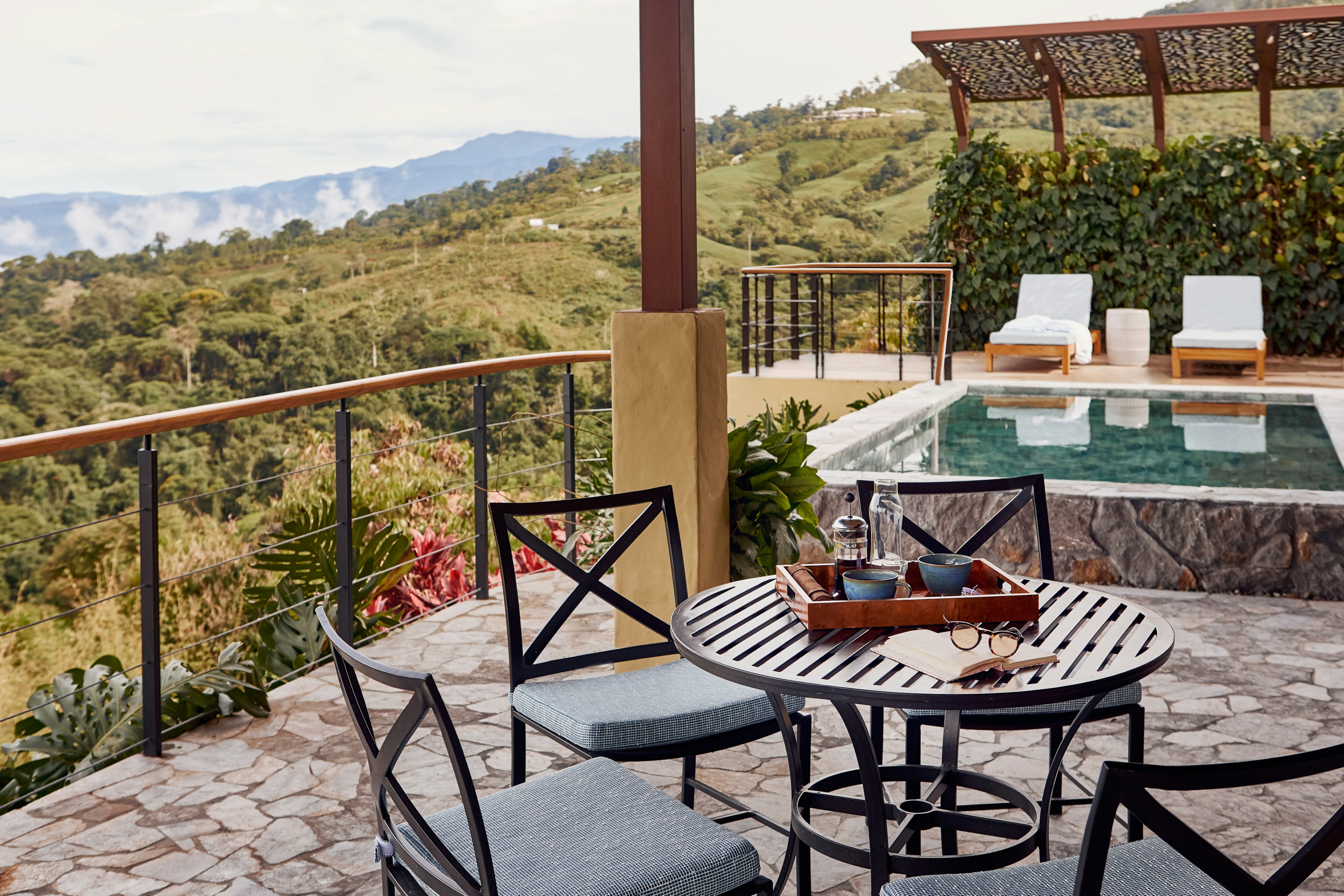 The panoramic view from a Hacienda AltaGracia casita