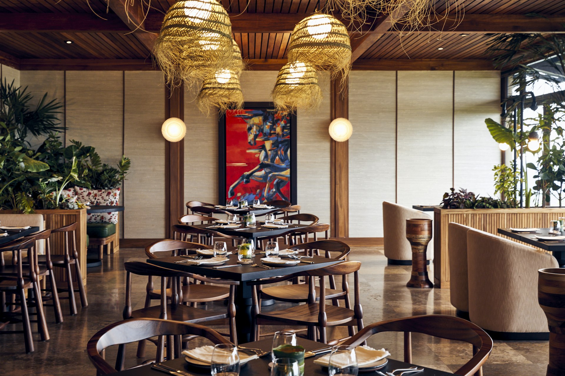 A look inside Grano, one of the resort's restaurants 
