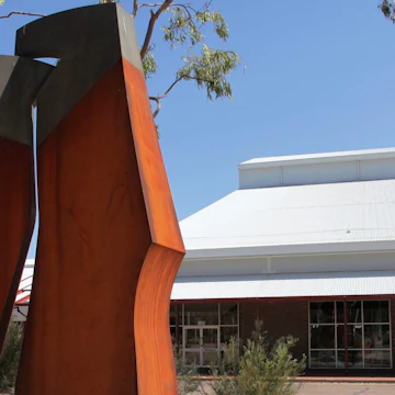 BGEHEJ Sculpture by Trevor Weeks at-Araluen Arts Centre-Alice Springs-NT-Australia
Araluen Arts Centre
