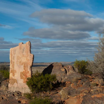 CRWJKH Details of Living Desert Sculpture Site, an open-air art exhibition set up in the Outback of Broken Hill, New South Wales
Living Desert State Park
Australia