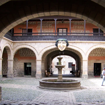 Potosi, Bolivia, 7 November, 2015. National Mint of Bolivia with Mask of Bacchus in Potosi, Bolivia on 7 November, 2015. Casa Nacional de la Moneda
; Shutterstock ID 757277122; your: Bridget Brown; gl: 65050; netsuite: Online Editorial; full: POI Image Update