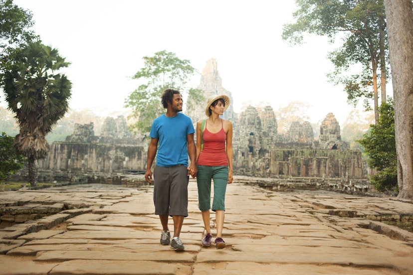 Couple at Siem Reap
