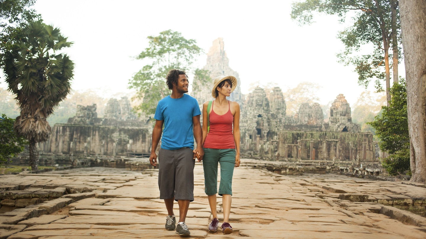 Couple at Siem Reap