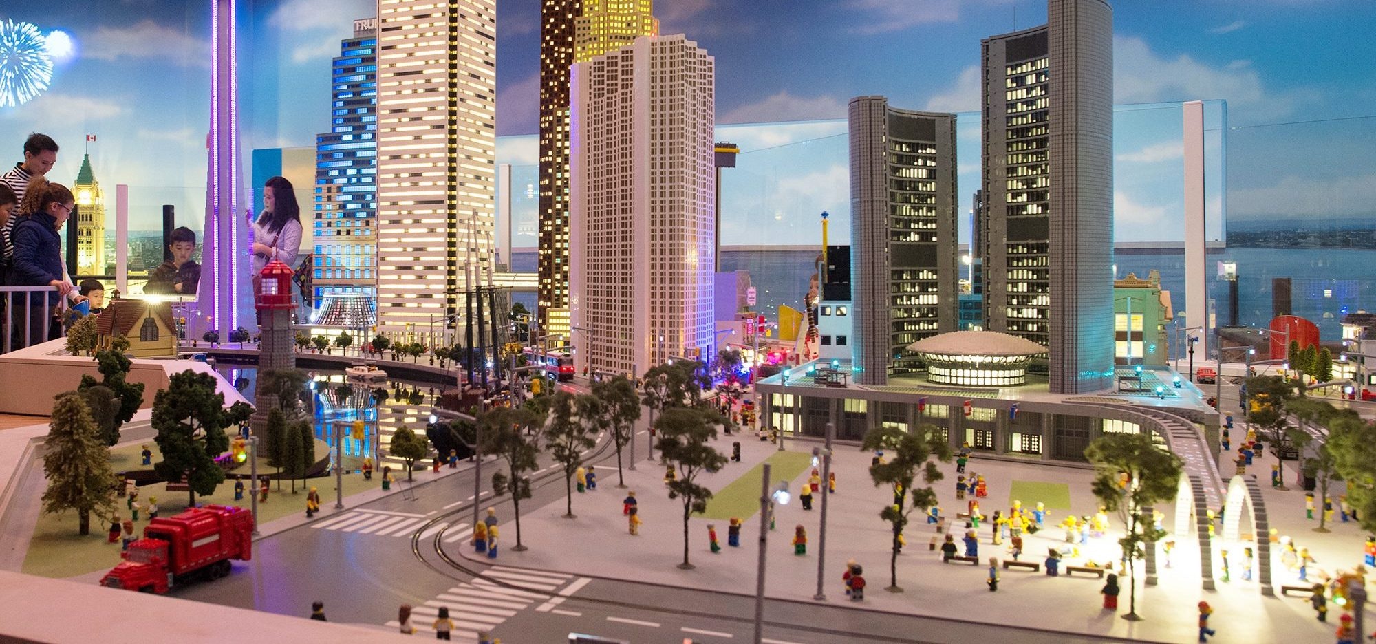 VAUGHAN, ON - MARCH 1: The city of Toronto done in Lego at the new LEGOLAND Discovery Centre in Vaughan Mills mall.        (Carlos Osorio/Toronto Star via Getty Images)