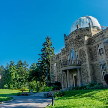 Richmond Hill, Ontario/Canada - July 2018: The David Dunlap Observatory built in 1935; Shutterstock ID 1738832300; your: Bridget Brown; gl: 65050; netsuite: Online Editorial; full: POI Image Update