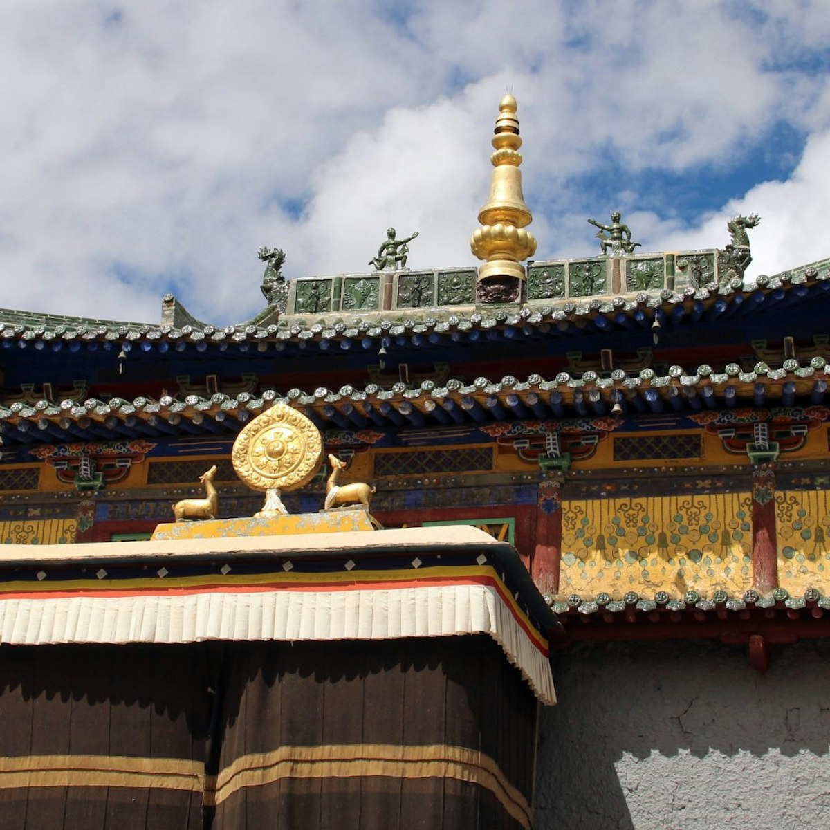 Roof Decorations Of Shalu Monastery Near Shigatse, Tibet - stock photo

Photo taken in Lhasa, China