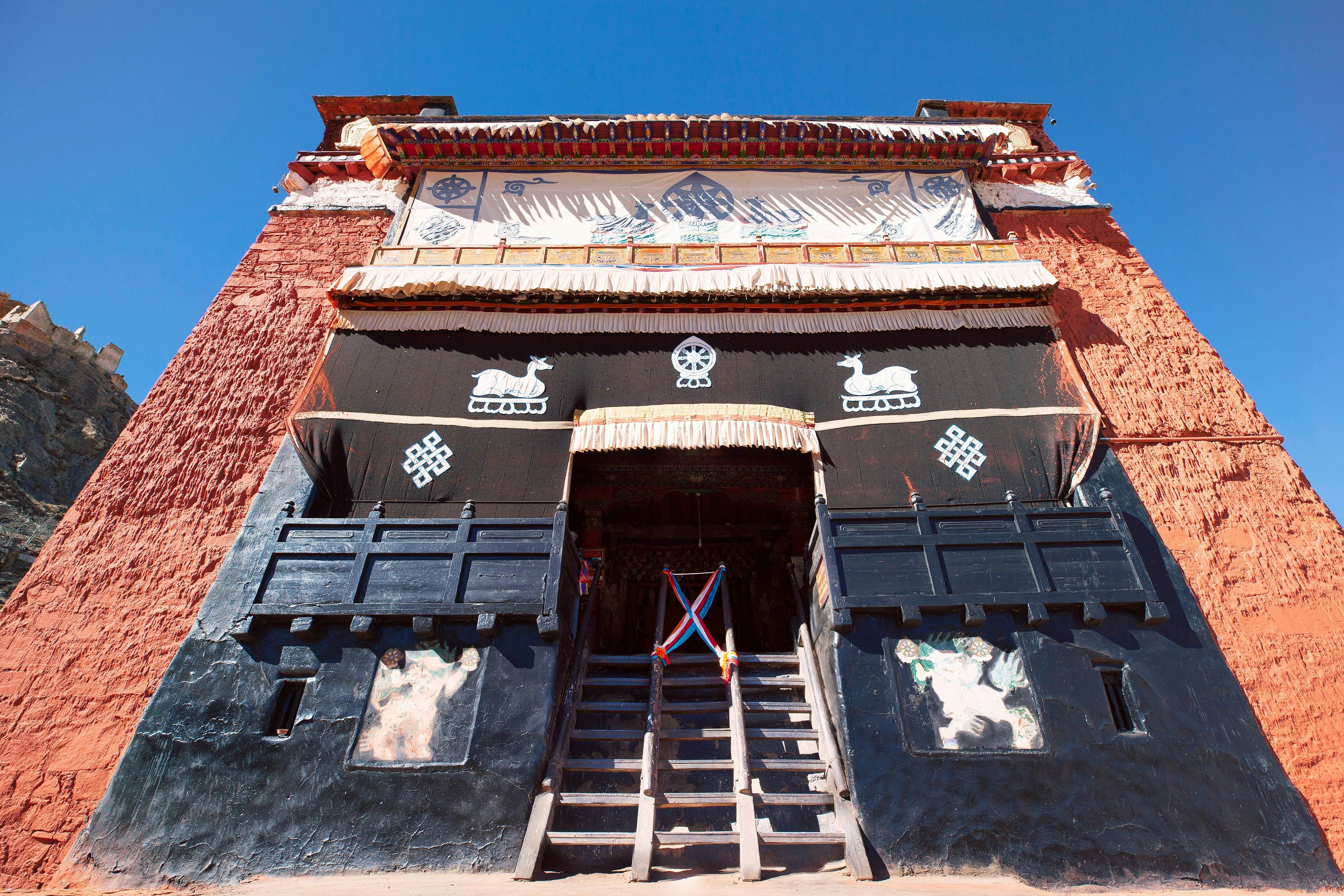 Ancient Phuntsoling Monastery, Tibet, China