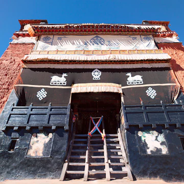 Ancient Phuntsoling Monastery, Tibet, China
