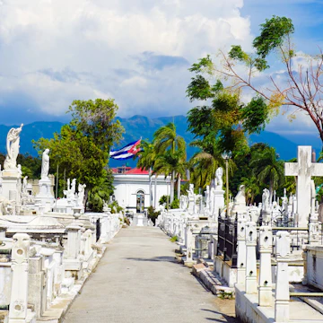 Santa Ifigenia Cemetery in Cuba; Cementerio Santa Ifigenia
Shutterstock ID 727217770; your: Bridget Brown; gl: 65050; netsuite: Online Editorial; full: POI Image Update