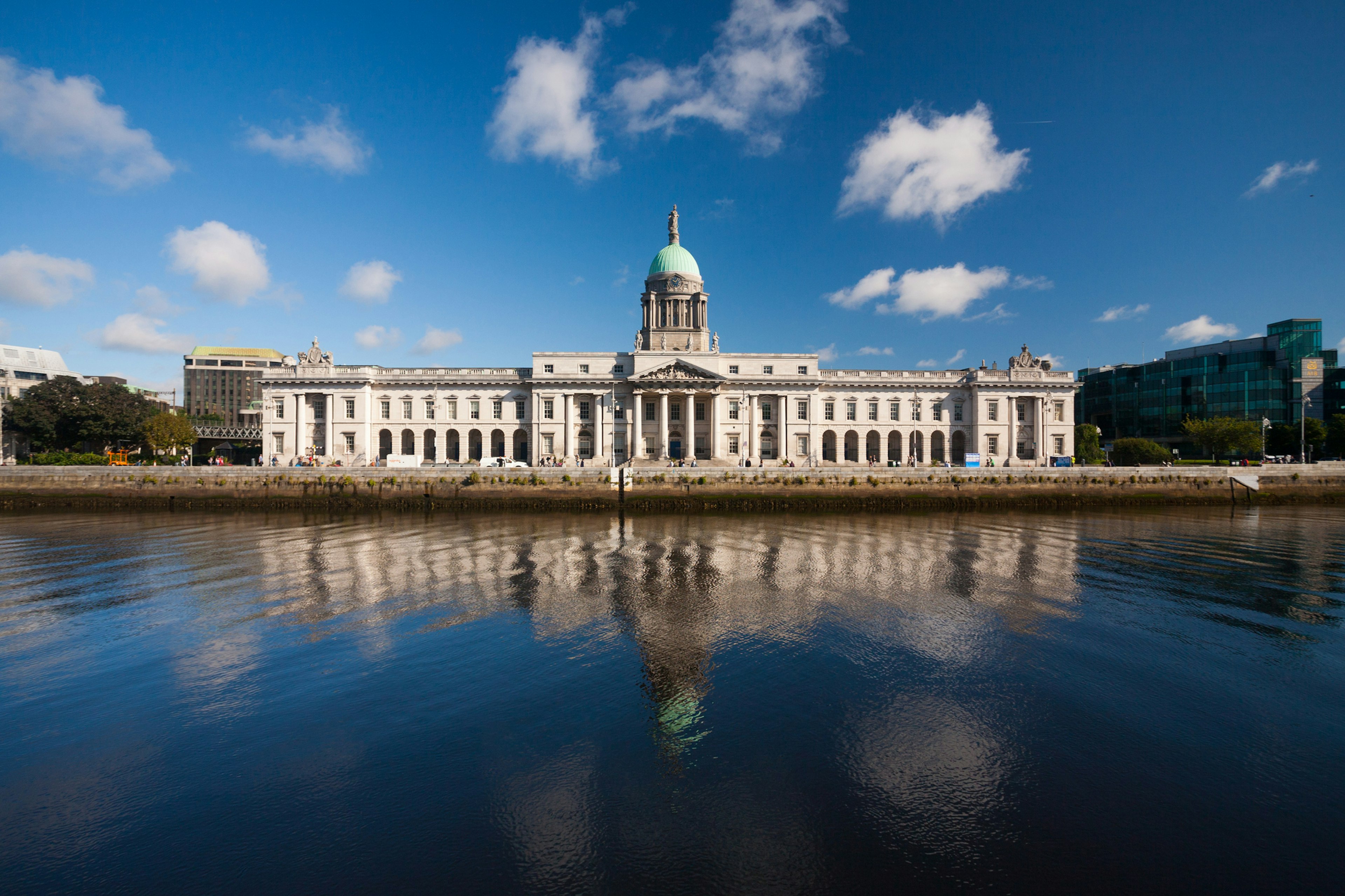 The Custom House in Dublin, Ireland