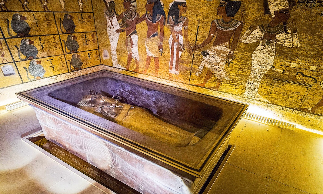 Tomb of Tutankhamun, Luxor, Egypt.