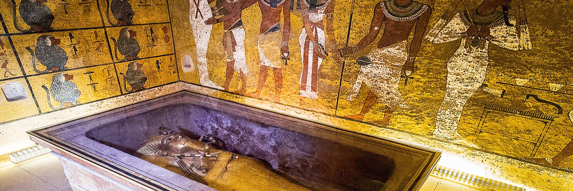 Tomb of Tutankhamun, Luxor, Egypt.