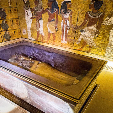 Tomb of Tutankhamun, Luxor, Egypt.