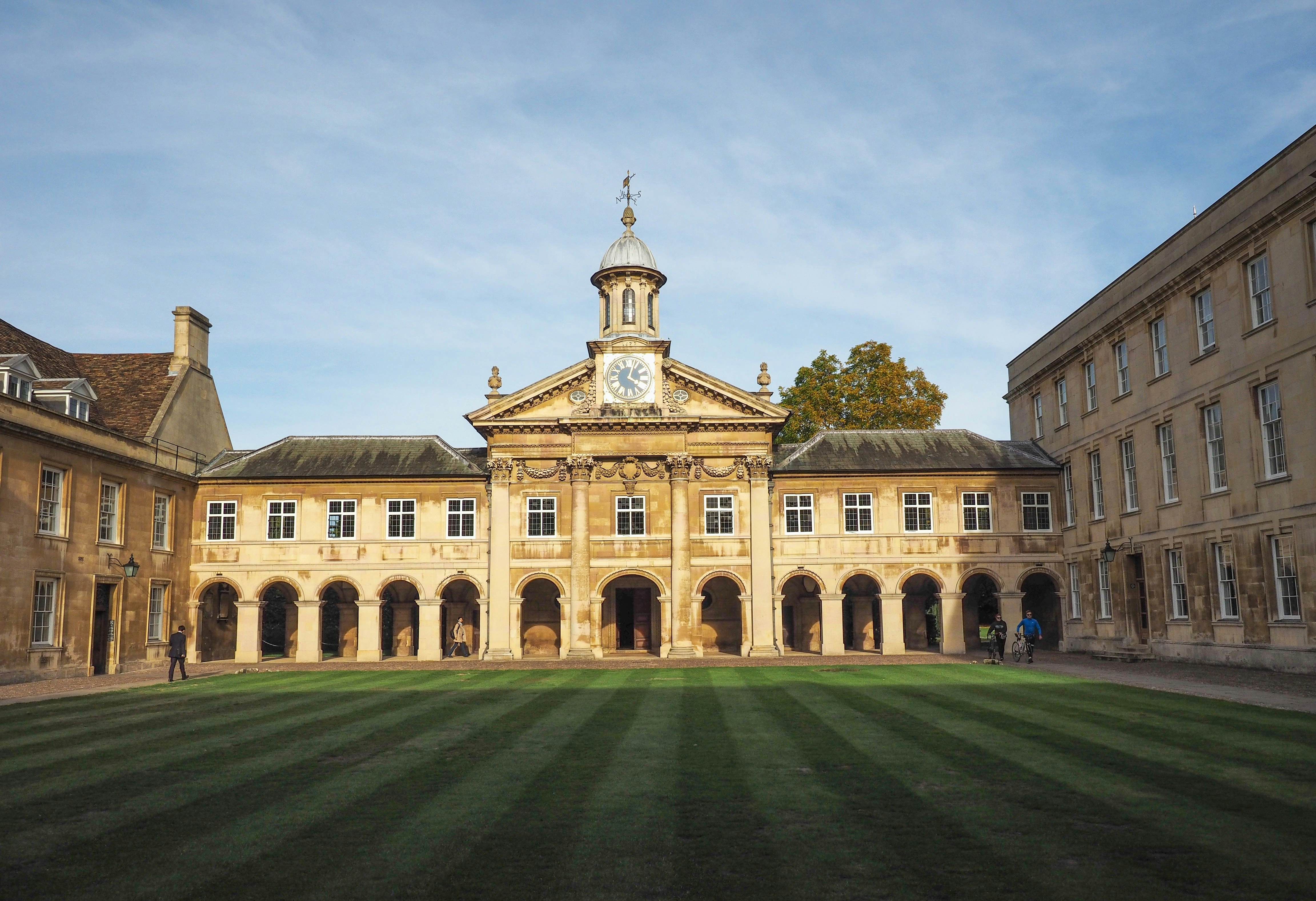 Cambridge, Uk - Circa October 2018: Emmanuel College