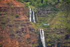 Waipo'o Falls is a fantastic waterfall on Kokee Stream dropping 800 ft. in two tiers. It is located in the heart of the Waimea Canyon.