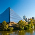 The Memphis Pyramid is an unusual landmark on the city's skyline, but its history is even more interesting